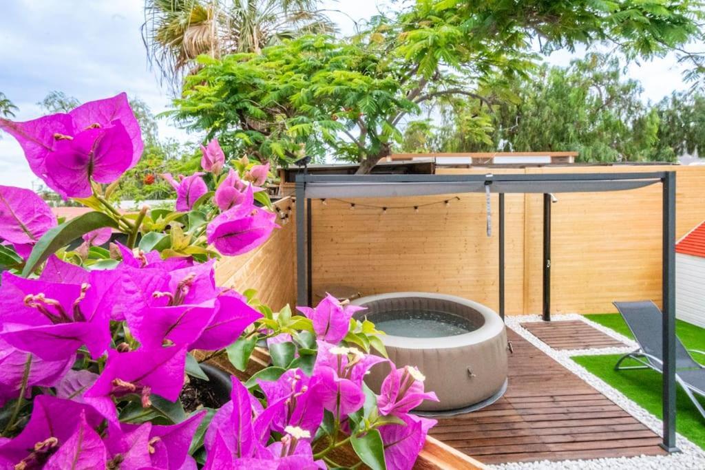 Private Paradise On Cozy Campsite, Jacuzzi, Netflix 拉斯加莱塔斯 外观 照片