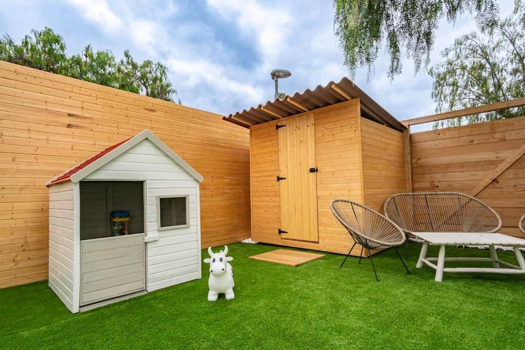 Private Paradise On Cozy Campsite, Jacuzzi, Netflix 拉斯加莱塔斯 外观 照片
